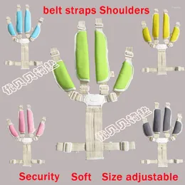 Stroller Parts Five-point Seat Belts Baby High Chair Accessories For Children Tricycle Child Belt Straps Shoulders