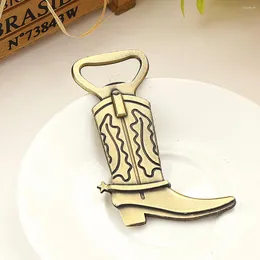 Party Decoration Western Cowboy Boot Shape Bottle Openers - Gynnar bruddusch Bröllop Favor Beach Music Bar Presents Birthday Par