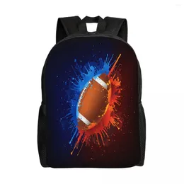 Plecak unisex na ramię swobodne wędrówki do piłki nożnej szkolnej torba szkolna podróżna laptopa