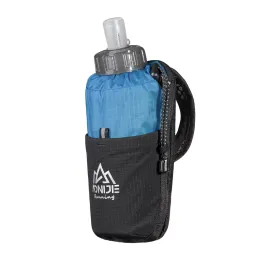 Taschen AONIJIE A7107 Laufwasserflasche Aufbewahrungstasche Handheld Soft Flask Kettles Halter Schnellgriffträger Marathon Trail Run 450 ml