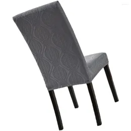 Cadeira cobre jacquard capa jantar protetor elástico casaco à prova de água sofá