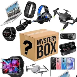 Tragbare Lautsprecher Tragbare Lautsprecher Mystery Box Elektronik Zufallsboxen Geburtstagsüberraschungsgeschenke Glück für Werbung wie Bluetooth-Kopf Dhvr1