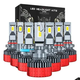 Fari per auto Faro 110W H4 Led H7 H1 H11 H8 H3 9005 Hb3 9006 Hb4 9012 Bb Canbus Csp 3570 Chip 6500K 22000Lm 12V Faro Drop Dhkps