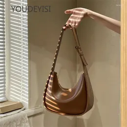 Bolsas de ombro youdeyisi retrô: nicho design ins tendência high-end sentido de axilas bolsa mensageiro feminina de um ombro