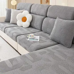 Sandalye, İskandinav Geometrik Kanepe Yatak Elastik Jacquard Fleece Couch Slipcovers 1/2/3/4 Seever Chaise Lounge Lounge Cover