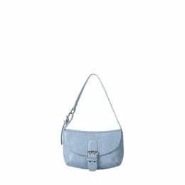 HiHg Quality Vintage Chassis Underarm Bag Luxury Fi Small Counter Bag Designer Prosesatile Simple Handbags Women New Leather J5S0#