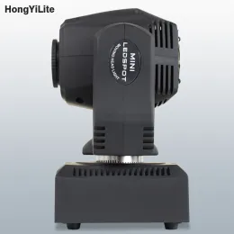 DMX Light LED 60W Mini -Projektor Moving Head Lyre Spot Mobile DJ Light mit 8 Gobos für Home Party Disco Nachtclub Hochzeitsbar