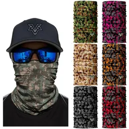 Bandanas التمويه ciclismo ركوب الدراجات يركض عقال الرقبة دافئ وشاح المشي لمسافات طويلة باندانا رجال وجه الوجه قناع الرؤوس الرياضية