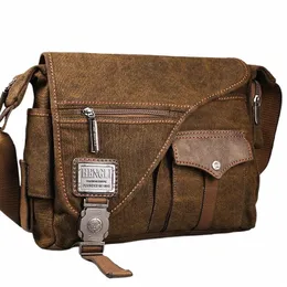 Ruil Men Canvas Multifuncti Crossbody Çanta Retro Çantalar Seyahat Aşınma Direnç Omuz Menger Çantalar Leisure Paketi Bolsa A0ue#