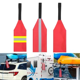 Kayak Safety Travel Banding Canoa di rimorchio Bandiera per warning con canoe a strisce riflettenti paddle bandie