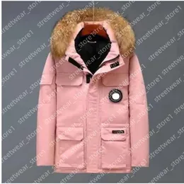 Männer Daunenjacke von Canadas Goosejacket, Damen-Wintermantel, dick, warm, Designer-Gänsejacke, Arbeitskleidung, Jacke im Freien, dick, modisch, hochwertig, Canadas Goos-Jacke 453