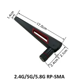 2024 10DBI WiFi Anten 2.4GHz 5GHz 5.8GHz RP SMA erkek evrensel Antena Wifi Amplifikatör için WLAN yönlendirici sinyali güçlendirici Antenfor 2.4GHz 5GHz anten