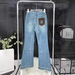 Projektant Nanyou Wysokiej jakości CE Nowa torba Back Triumfal Arch Women's Slim Denim Spods Prawidłowa wersja sxmj