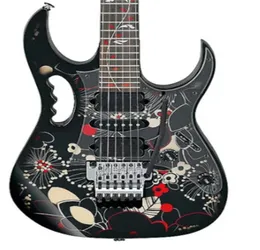 전세계 빠른 SH JEM 77FP2 FLORAL PANTERT 2 Steve Vai Electric Guitar Life Inlay Floyd Rose Tremolo Locking Nut Guitar8935077