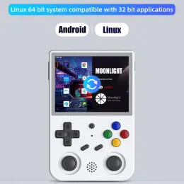 ANBERNIC RG353V RG353VS RG351V Retro Games Console Handheld Game Retro Player 3.5 Inch IPS Android 11 Linux OS 512G 100K Games