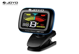 Joyo JMT03 Portable Guitar Tuner Metronom Digital Tuner Clip Mic för kromatisk gitarrbas ukulele Violin5472728