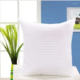 Pillow Square White Cushion Interior Insert Soft For Home Decor Chair Throw Core Seat