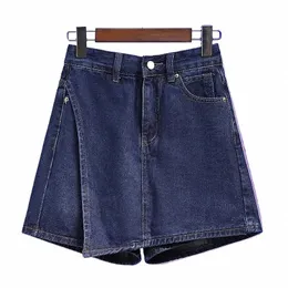 plus Size 3XL 4XL 5XL Y2K Short Jeans For Women High Waist Fi Casual Sexy Mini Denin Skirt Short Pant 2023 Summer Clothing j9iR#