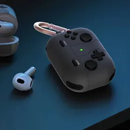 새로운 2024 2023 AirPods Pro 2 3D Gamepad for Air Pods Pro 이어폰 액세서리 에어 포드 용 소프트 프로텍터 Pro2- 에어 포드 용 소프트 보호기