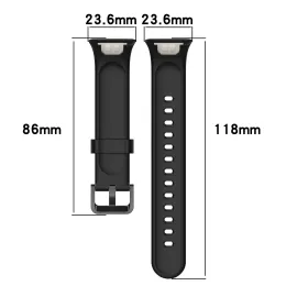 Uhrengurt für Xiaomi Mi Band 7 Pro -Armband Flüssiges Silikonarmband -Armband -Armband für Miband 7Pro Correa Smartwatch -Zubehör