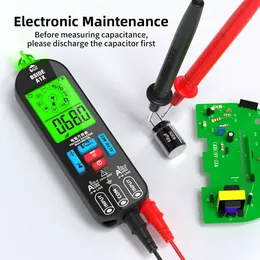BSIDE A1X Voltage Tester Pen Multimeter Electronic USB Tester Breakpoint AC DC Non-Contact NCV Live Auto Diode Capacitance Hz