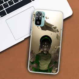 Zuko avatar a última capa de telefone de dobrador de ar para xiaomi redmi nota 11s 11t 11e 12s 12 Pro mais 11 10s 10 9s 9t 9 8t 8 7 Coque Soft