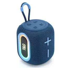 1 шт. TG664 портативный Bluetooth-динамик BT5.3 Boombox открытый сабвуфер светодиодная карта Bluetooth сабвуферы поддержка FM/TF/U диска