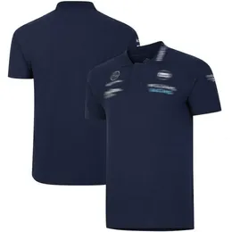 New F1 T-shirt Formula 1 Racing Short Sleeve Official Brand Men Breathable Polo Shirt Jersey Customized F1 Car Fans T-shirts Team Garment