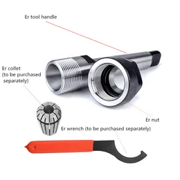 MTA/MTB-ER COLLET HOCETER ER11 ER16 ER20 ER25 ER32 ER40 CNC Lathe Spring Chuck Holder MTB2 MTB3 MTB4 Wątp do mielenia