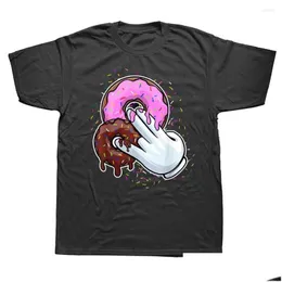 Mens camisetas Camisetas Engraçado 2 no rosa 1 Stink Nut Instrução Humor Piadas Camisa Gráfico Algodão Manga Curta Presente de Aniversário T-shirt Dhg0L