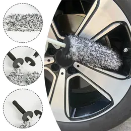 Pluxh Microfiber Car Wash Brush Pneu Rim Cleanting Pincel Wheel Brush Cleaning Tool