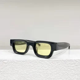 Occhiali da sole quadrati robusti Nero Giallo per donna Uomo Y2K Shades Summer Sunnies Lunettes de Soleil Occhiali Occhiali da sole UV400 Eyewear