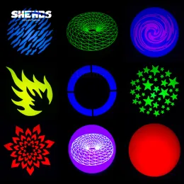 Shehds Led Spot 80W mit Threer-Prism Gobo Moving Head Light Party DJ Equipment Bar Light KTV Bar Bühnenbeleuchtung Effekt