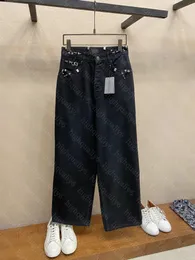 Nit Fire Machine Head Loose Jeans Högkvalitativa Jeans 24SS Nya modebyxor för män och kvinnor, smal passform, hög utseende, gratis frakt