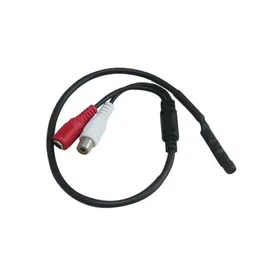 Mini microfono CCTV Pickup audio Dispositivo di ascolto del suono per monitor audio DC12V ad alta sensibilità