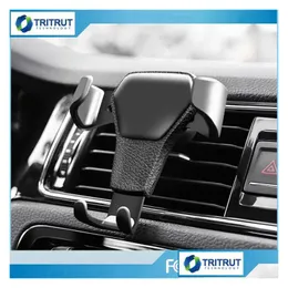 Cell Phone Mounts Holders Car Holder For In Air Vent Clip Mount No Magnetic Mobile Stand Support Smartphones Mq50 Drop Delivery Phones Otmv1