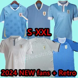 24 25 Uruguay Soccer Trikot 2024/2025 L.Suarez E.Cavani N.de La Cruz National Team Shirt G.de Arrascaeta F. Valverde R.Araujo R.Bentancur Forlan Football Uniform