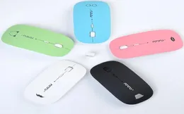 Mini mouse ottico wireless USB Ricevitore 24G Mouse da gioco sottile per PC PC portatile Desktop 5 Color5198454