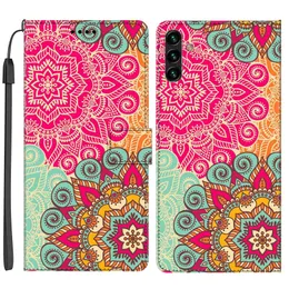 Flip Leather Case for iPhone 15 Pro Max Cover Book Wallet Seascape Stand Fundas for iPhone 15 Plus iPhone15 15Pro Magnet Cat