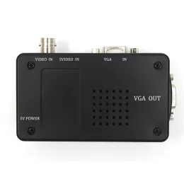 BNC VGA Composite S-Video till VGA Converter Video Converter VGA Output Adapter Digital Switch Box för PC Mac TV Camera DVD DVR