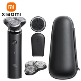 Xiaomi Mijia Electric Tıraş Ticaret S500C S500 Tıraş Şarj Edilebilir Düzenli Sakal Üçlü Bıçak Erkekler Kuru Islak Makine Tıraş