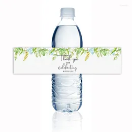 Party Decoration Thank You For The Wedding Bachelor Water Bottle Label -15PCS