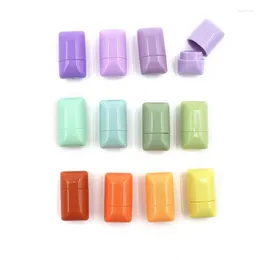 Bottiglie di stoccaggio Vuote da 1 g Mini gomme da masticare a forma di tubo per rossetto Contenitori per imballaggio cosmetico 100 pezzi