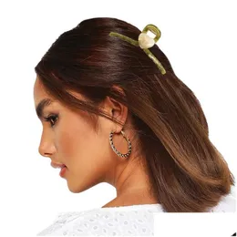 Grampos comprimento 13 cm mulheres coração cruz grampo de cabelo doce geléia cor grande garra clipes plástico hairpins para meninas chuveiro ponyt dhgarden dhana