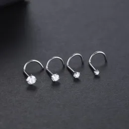 1pc titanium 20g Nostril Piercing