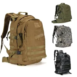 Borse 55L 3D Sport Outdoor Sport Military Backpack Tactical Backpacks Arrampicata Backpack Camping Racking da viaggio da viaggio da viaggio da viaggio per viaggiatore militare