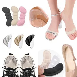 Unsichtbarer Zehenabdeckung von Frauen mit Polsterzehen Zehen Toper Liner Socken Nicht-Skid-Boden für High Heels Insohle Heel Protector einfügen