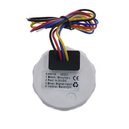 Medidor de pressão de óleo do sensor de medidores de medição de água com alarme para caminhão de carro marinho temperatura da água de barco 12v 24V Acessórios para automóveis