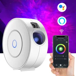 Tuya WiFi Smart Aurora Galaxy Star Projector Nachtlicht Alexa Sprachkontroll App Control Stern Projector Led Light Kinder Baby Geschenk