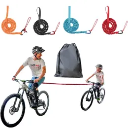 Ferramentas Bicicleta Tocão Cinturão Correia Treça ao Outdoor Mtb Bike Traction corda Mountain Bike Parentchild Traction Traction Pull Rope Bike Accessorie